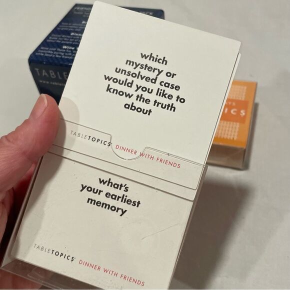 Table Topics Friends Conversation Pack 3 pack - Picture 4 of 11